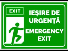 Iesire de urgenta emergency exit